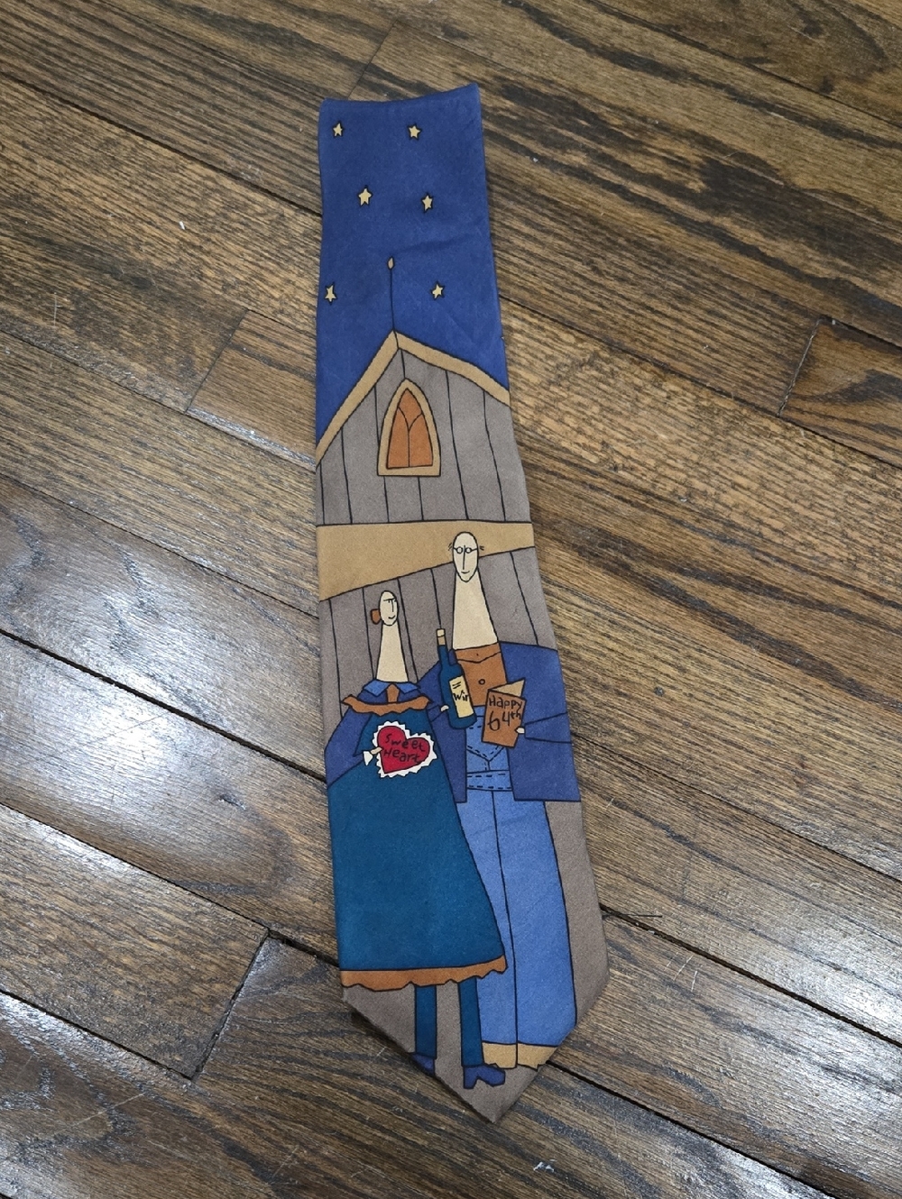 The Beatles WHEN IM SIXTY-FOUR Pattern Silk Tie